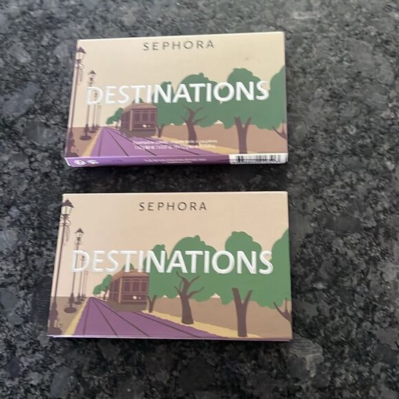 Sephora Destinations Southern Charm Eyeshadow Palette plums, raisins & more - Picture 3 of 7